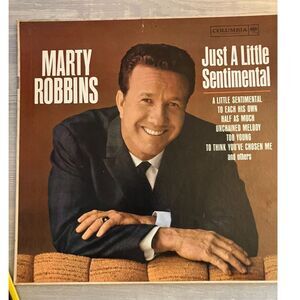 Marty Robbins "Just a Little Sentimental" vinyl